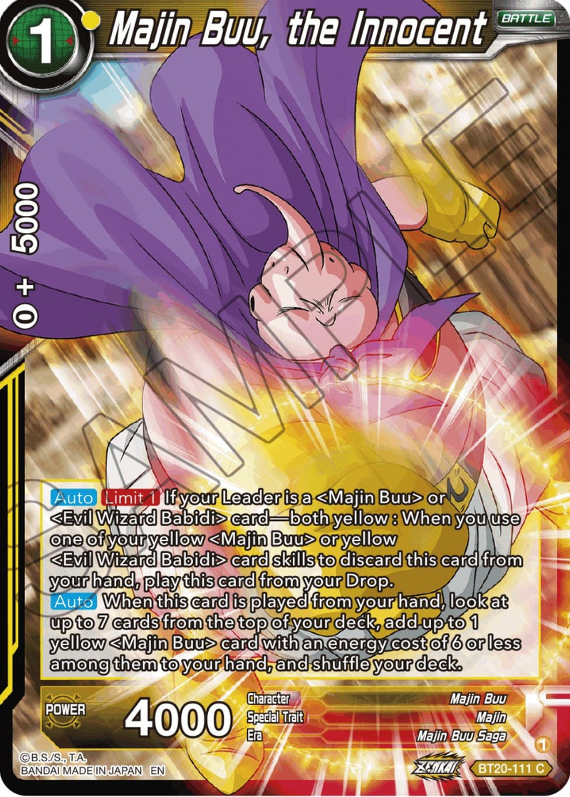 Majin Buu, the Innocent (BT20-111) [Power Absorbed]