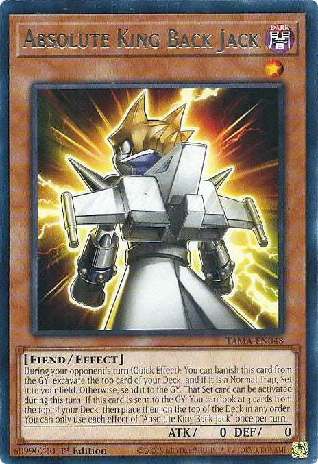 Absolute King Back Jack [TAMA-EN048] Rare 