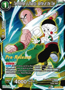 Tien Shinhan &amp; Chiaotzu, Battle at the Tree (BT15-101) [Saiyan Showdown Prerelease Promos] 