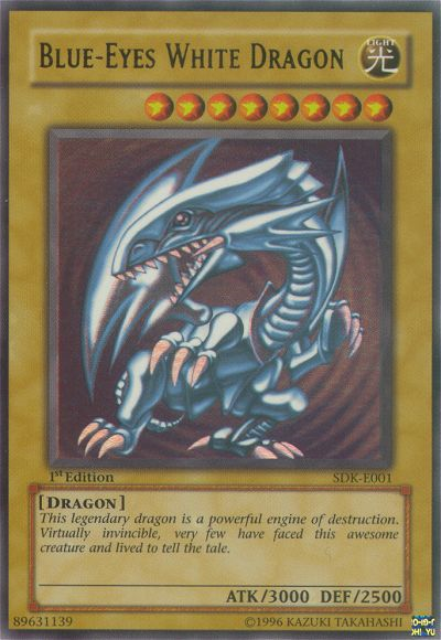 Blue-Eyes White Dragon [SDK-E001] Ultra Rare 