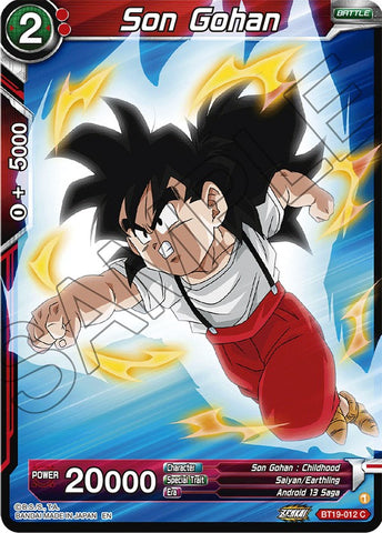 Son Gohan (BT19-012) [Fighter's Ambition] 