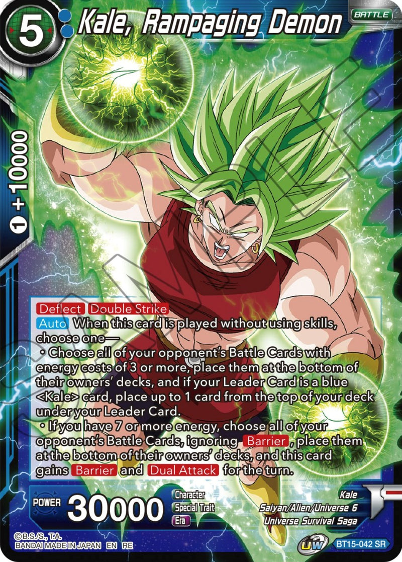 Kale, Rampaging Demon (Reprint) (BT15-042) [Ultimate Deck 2023]