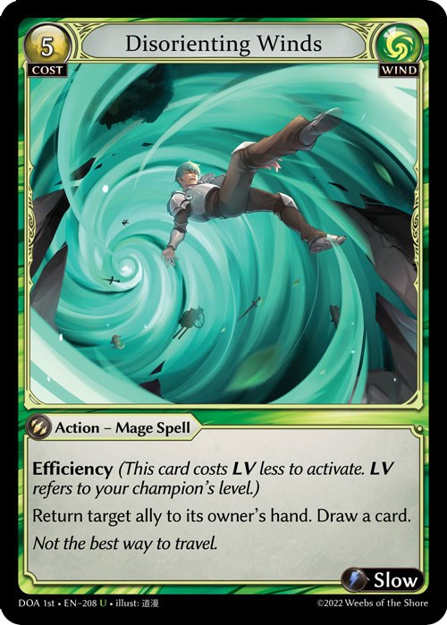 Disorienting Winds (208) [Dawn of Ashes: 1st Edition] 