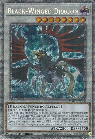 Black-Winged Dragon [DABL-EN100] Starlight Rare 
