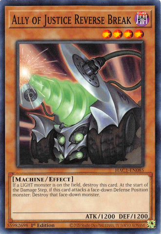 Ally of Justice Reverse Break [HAC1-EN085] Common 