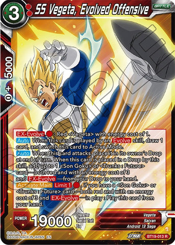 SS Vegeta, Evolved Offensive (BT19-013) [Fighter's Ambition] 
