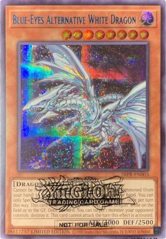Blue-Eyes Alternative White Dragon [SBPR-EN003] Secret Rare 