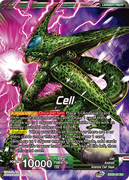 Cell // Cell, Return of the Ultimate Lifeform (EX20-01) [Ultimate Deck 2022] 