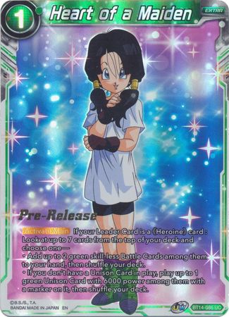Heart of a Maiden (BT14-086) [Cross Spirits Prerelease Promos] 