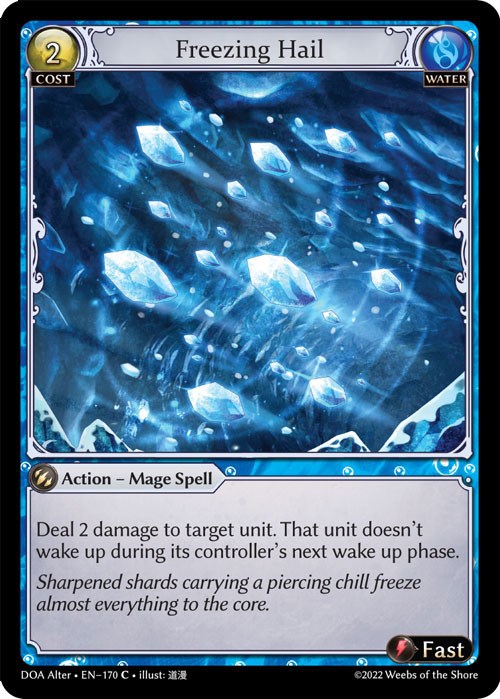 Freezing Hail (170) [Dawn of Ashes: Alter Edition] 