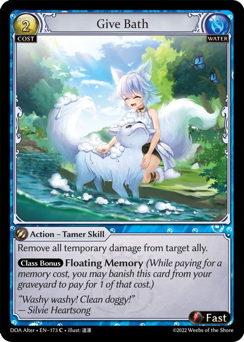 Give Bath (173) [Dawn of Ashes: Alter Edition] 