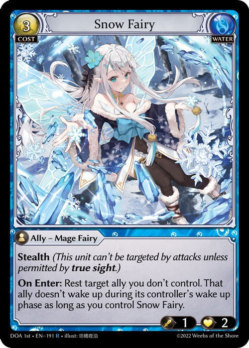 Snow Fairy (191) [Dawn of Ashes: 1st Edition] 