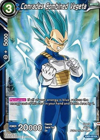 Comrades Combined Vegeta (EX01-02) [Mighty Heroes] 