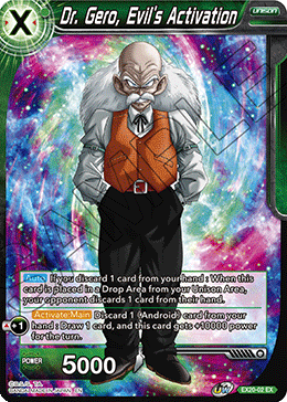 Dr. Gero, Evil's Activation (EX20-02) [Ultimate Deck 2022] 