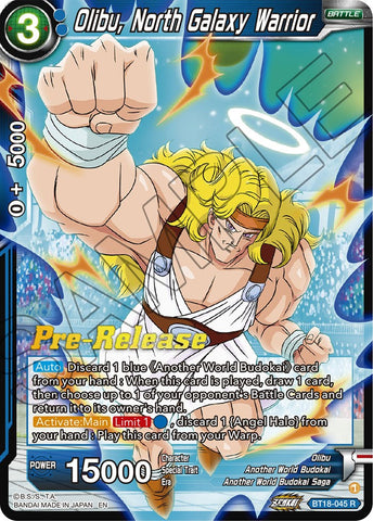 Olibu, North Galaxy Warrior (BT18-045) [Dawn of the Z-Legends Prerelease Promos] 