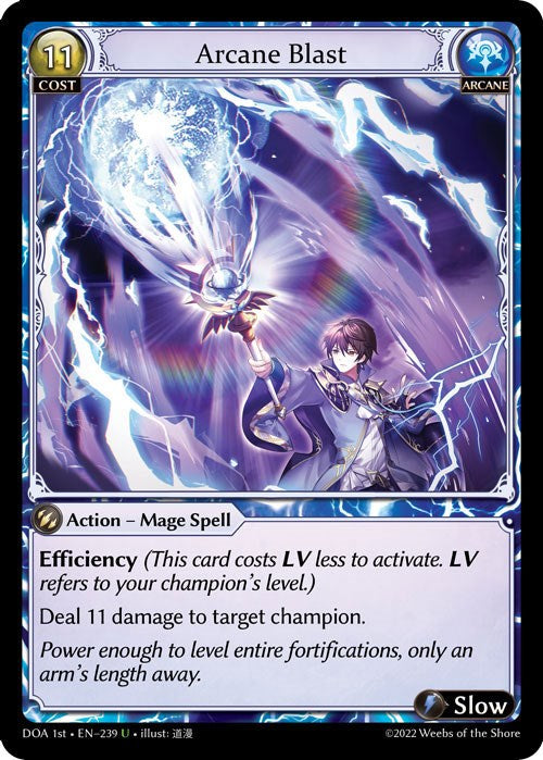 Arcane Blast (239) [Dawn of Ashes: 1st Edition] 
