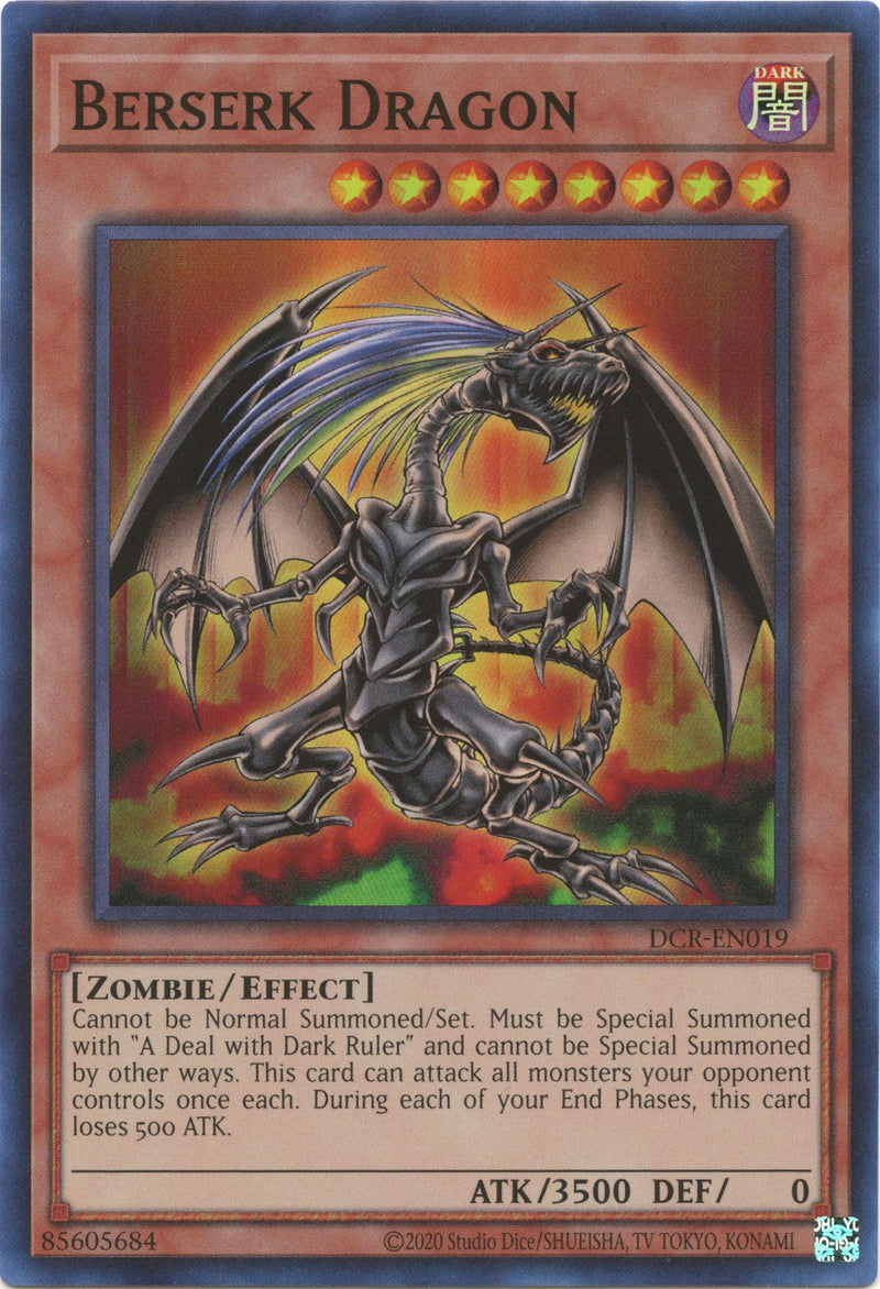 Berserk Dragon (25th Anniversary) [DCR-EN019] Super Rare