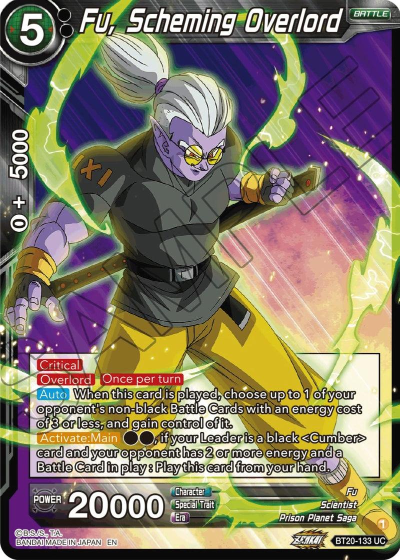 Fu, Scheming Overlord (BT20-133) [Power Absorbed]