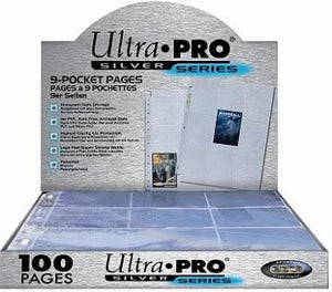 Ultra Pro - Silver Series 9 Pockets Pages (100)
