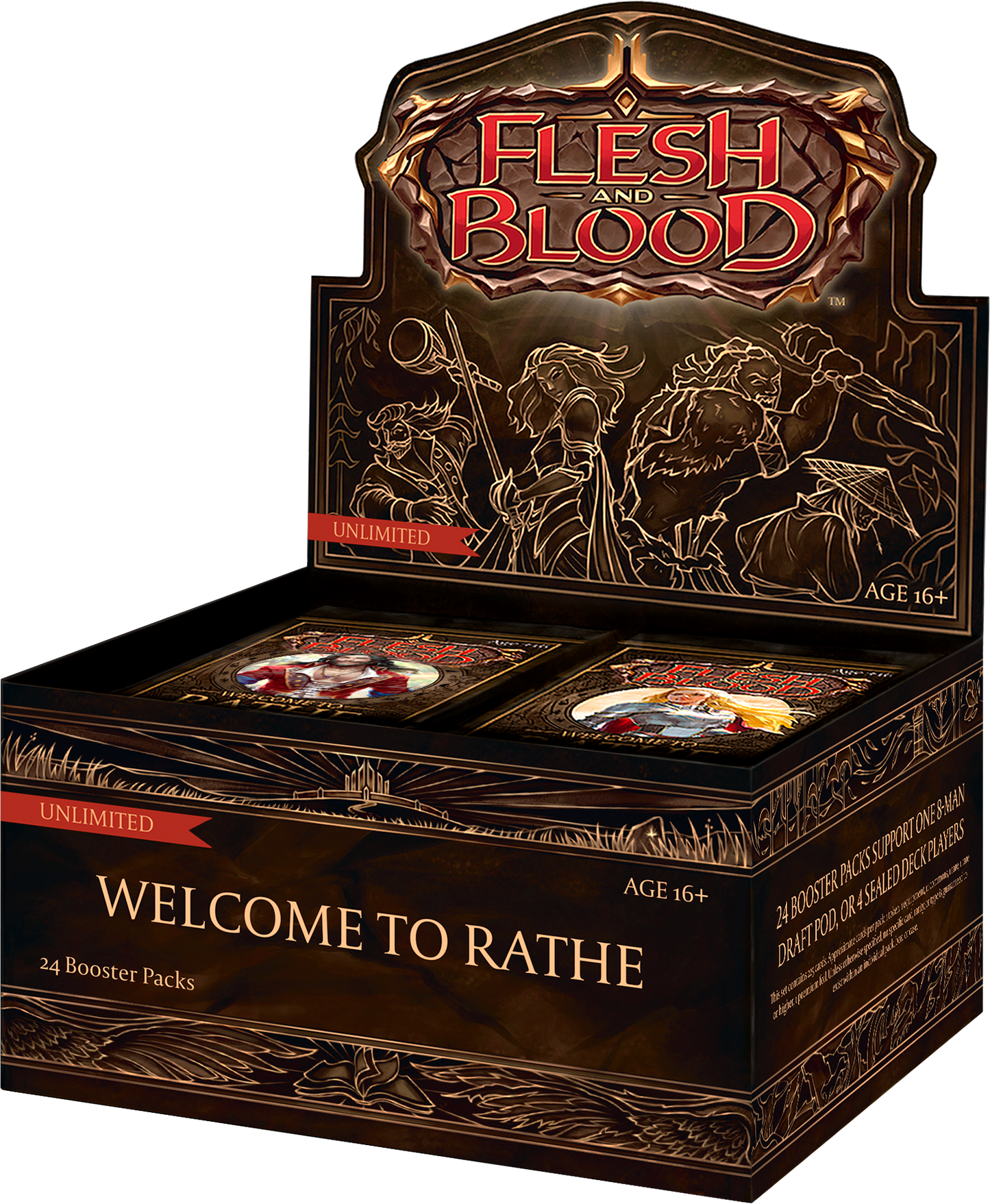 Flesh And Blood - Welcome To Rathe - Unlimited - Booster Box