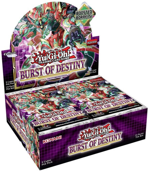 Yu-Gi-Oh! - Burst Of Destiny - Booster Box - 1st Edition
