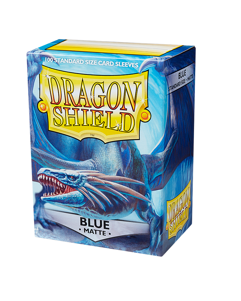 Dragon Shield - Standard Matte Sleeves - Blue (100)