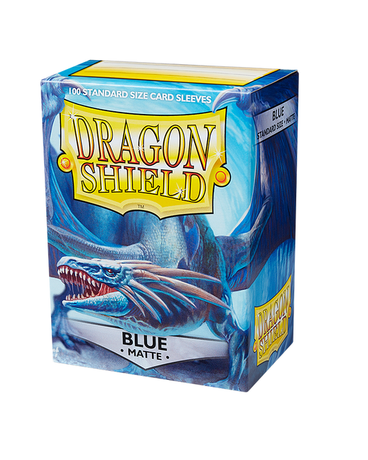 Dragon Shield - Standard Matte Sleeves - Blue (100)