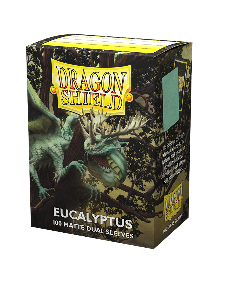 Dragon Shield - Standard Dual Matte Sleeves - Eucalyptus (100)