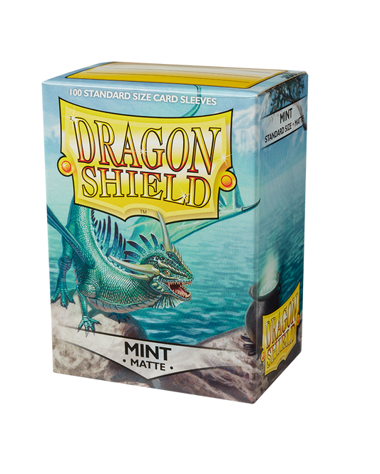 Dragon Shield - Standard Matte Sleeves - Mint (100)