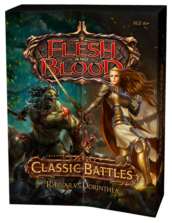 Flesh And Blood - Rhinar Vs Dorinthea - Classic Battle Deck