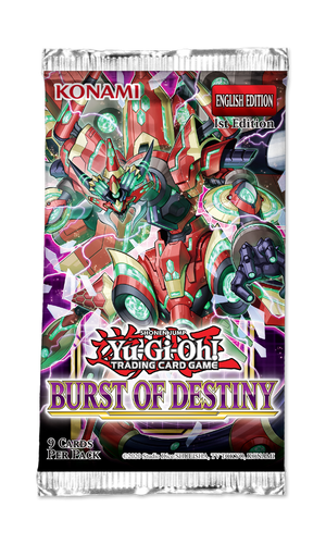 Yu-Gi-Oh! - Burst Of Destiny - Booster Pack - 1st Edition