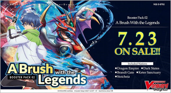 Cardfight!! Vanguard - overDress - A Brush With The Legends - Booster Box