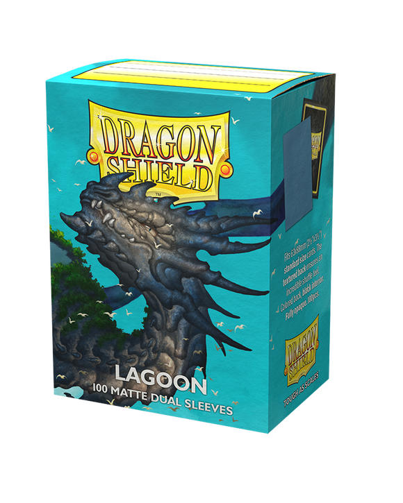 Dragon Shield - Standard Dual Matte Sleeves - Lagoon (100)