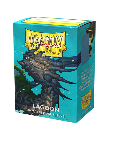 Dragon Shield - Standard Matte Dual Sleeves - Lagoon (100)