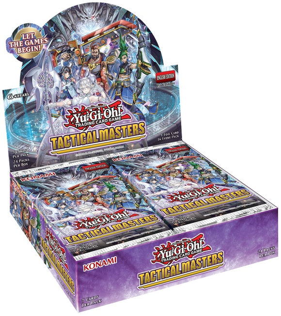 Yu-Gi-Oh! - Tactical Masters - Booster Box - 1st Edition