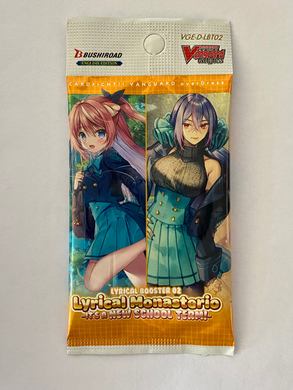 Cardfight!! Vanguard - overDress - Lyrical Monasterio - It’s A New School Term! - Booster Pack
