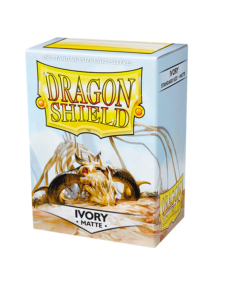 Dragon Shield - Standard Matte Sleeves - Ivory (100)