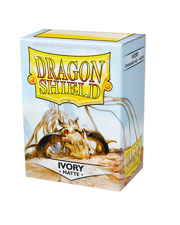 Dragon Shield - Standard Matte Sleeves - Ivory (100)