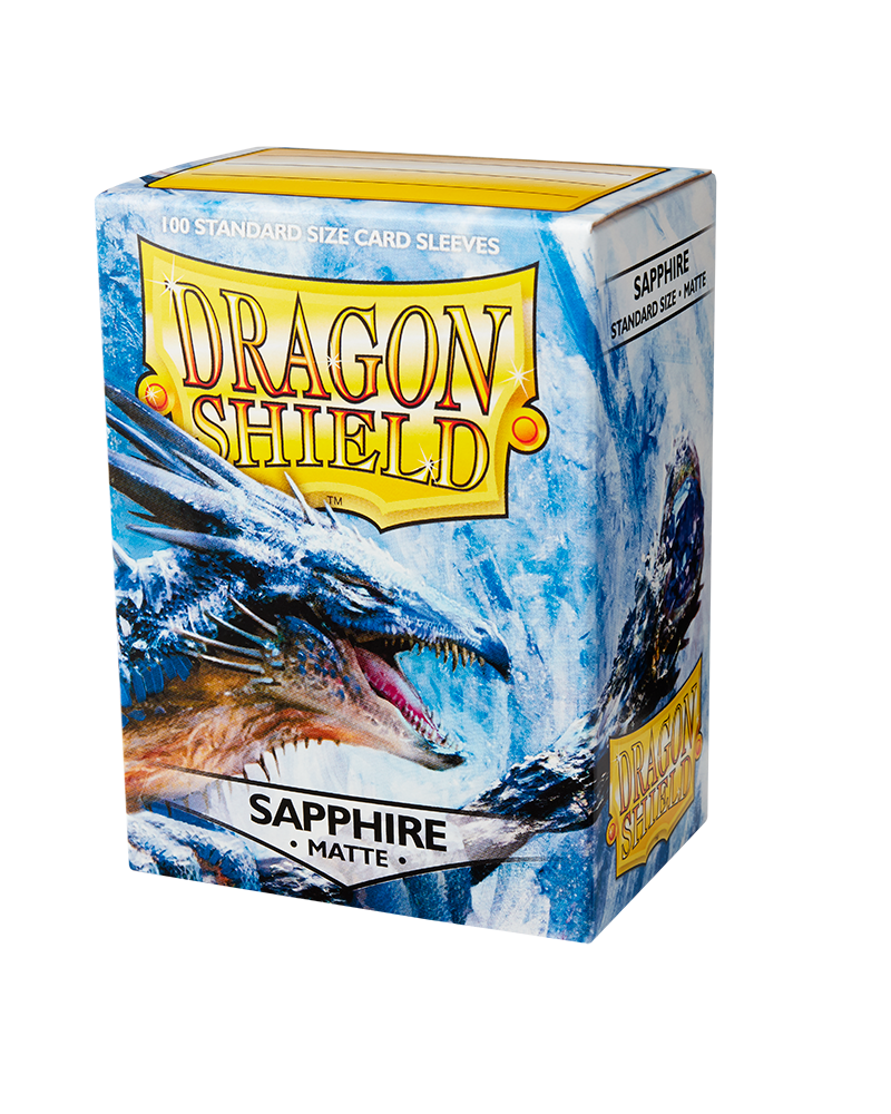 Dragon Shield - Standard Matte Sleeves - Sapphire (100)