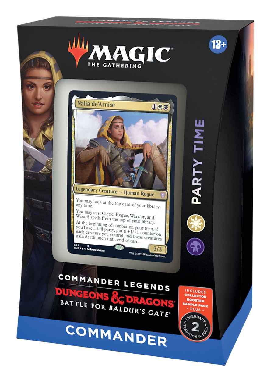 Magic - Commander Legends: Battle For Baldur’s Gate - Party Time (White/Black) - Commander Deck