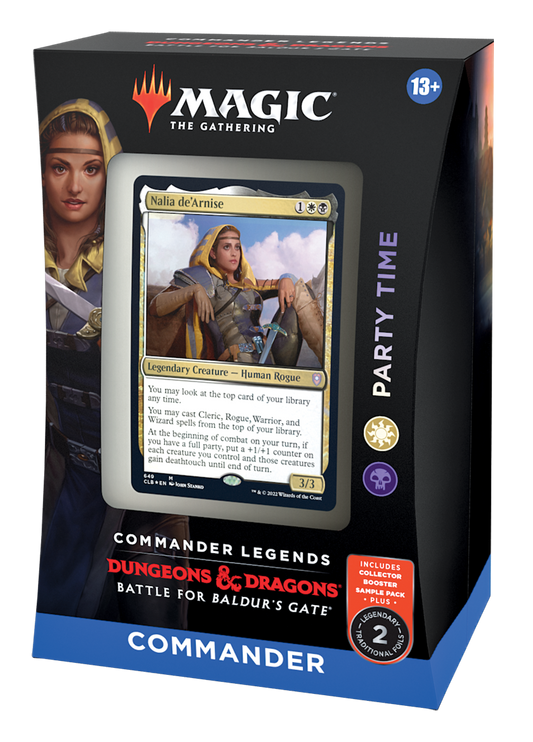 Magic - Commander Legends: Battle For Baldur’s Gate - Party Time (White/Black) - Commander Deck