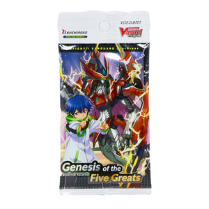Cardfight!! Vanguard - overDress - Genesis Of The Five Greats - Booster Pack