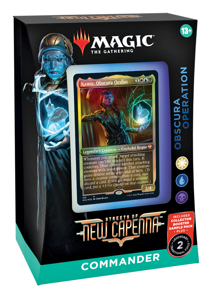 Magic - Streets Of New Capenna - Obscura Operation (White-Blue-Black) - Commander Deck