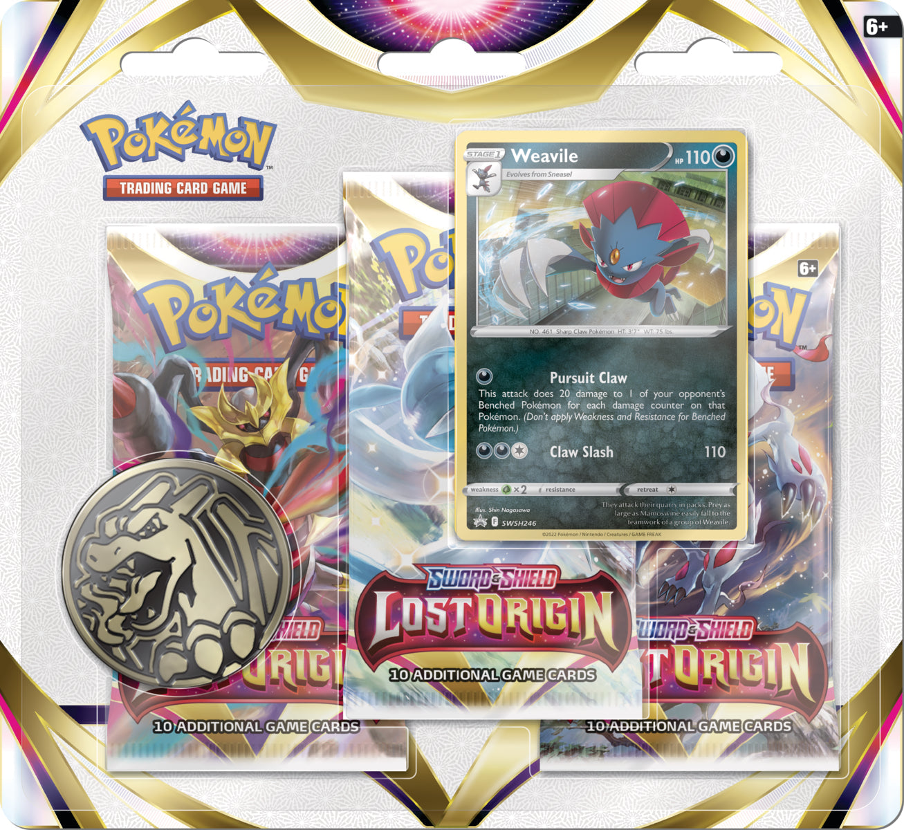 Pokemon - Lost Origin - Choose Your 3 Pack Blister