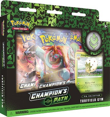 Pokemon - Champion's Path - Pin Collection #1 - Turffield Gym