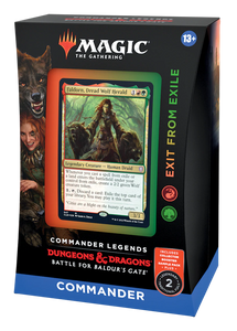Magic - Commander Legends: Battle For Baldur’s Gate - Exit From Exile (Red/Green) - Commander Deck