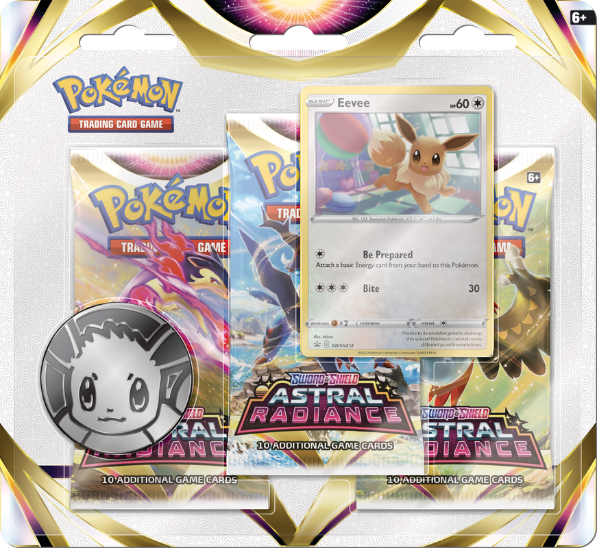 Pokemon - Astral Radiance - 3 Pack Blister