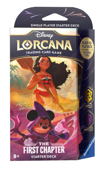 Disney Lorcana - The First Chapter - Amber/Amethyst - Starter Deck
