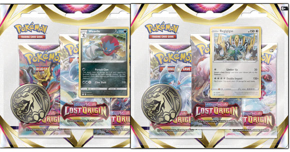 Lost Origin, Regigigas 3-Pack Blister Lost Origin, Pokémon