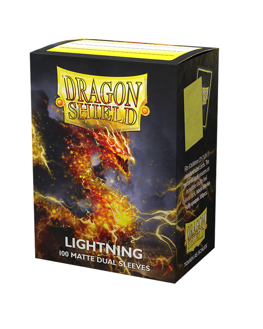 Dragon Shield - Standard Dual Matte Sleeves - Lightning (100)